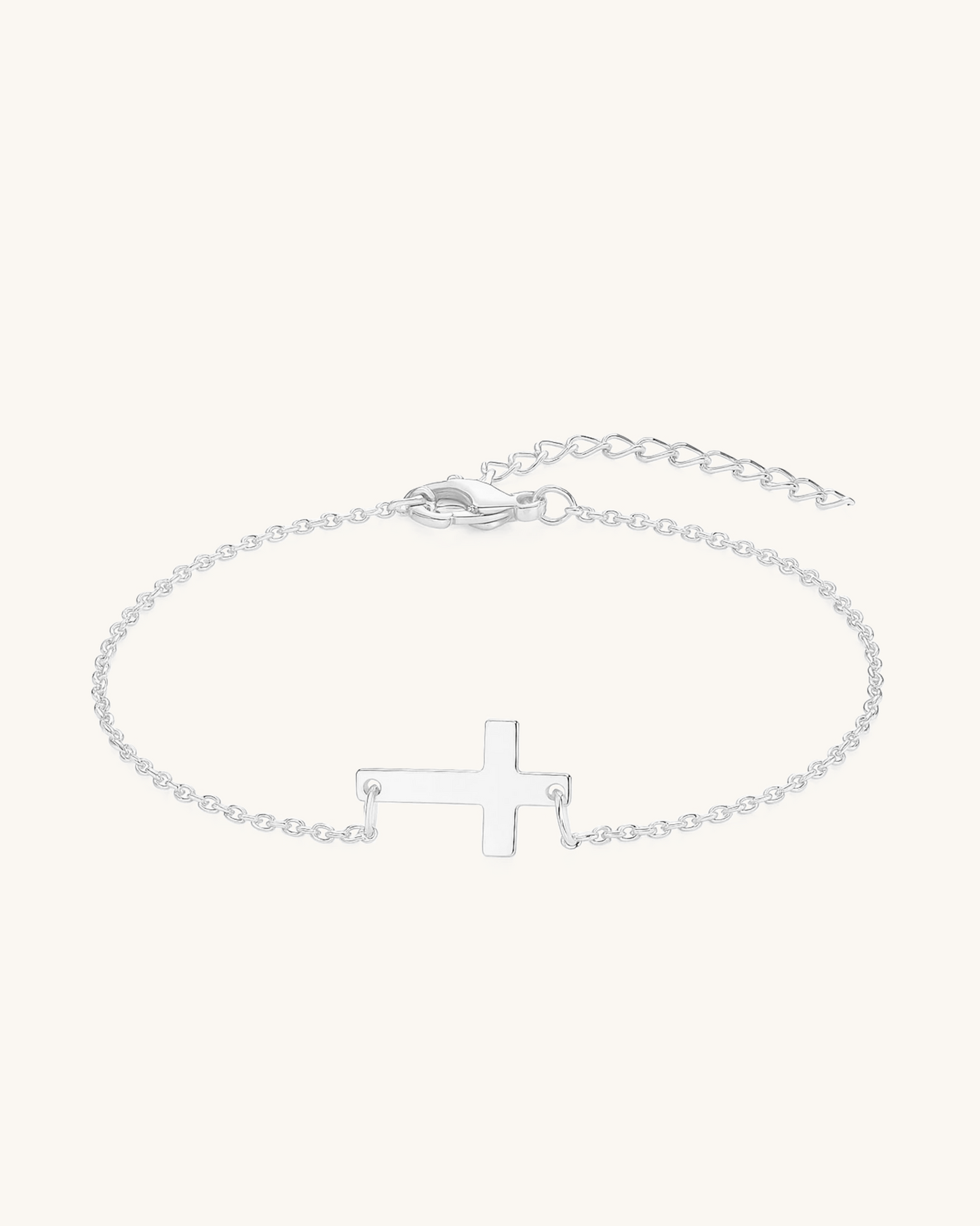 TINY CROSS BRACELET