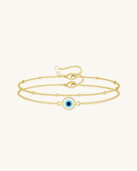 LAYER EVIL EYE BRACELET