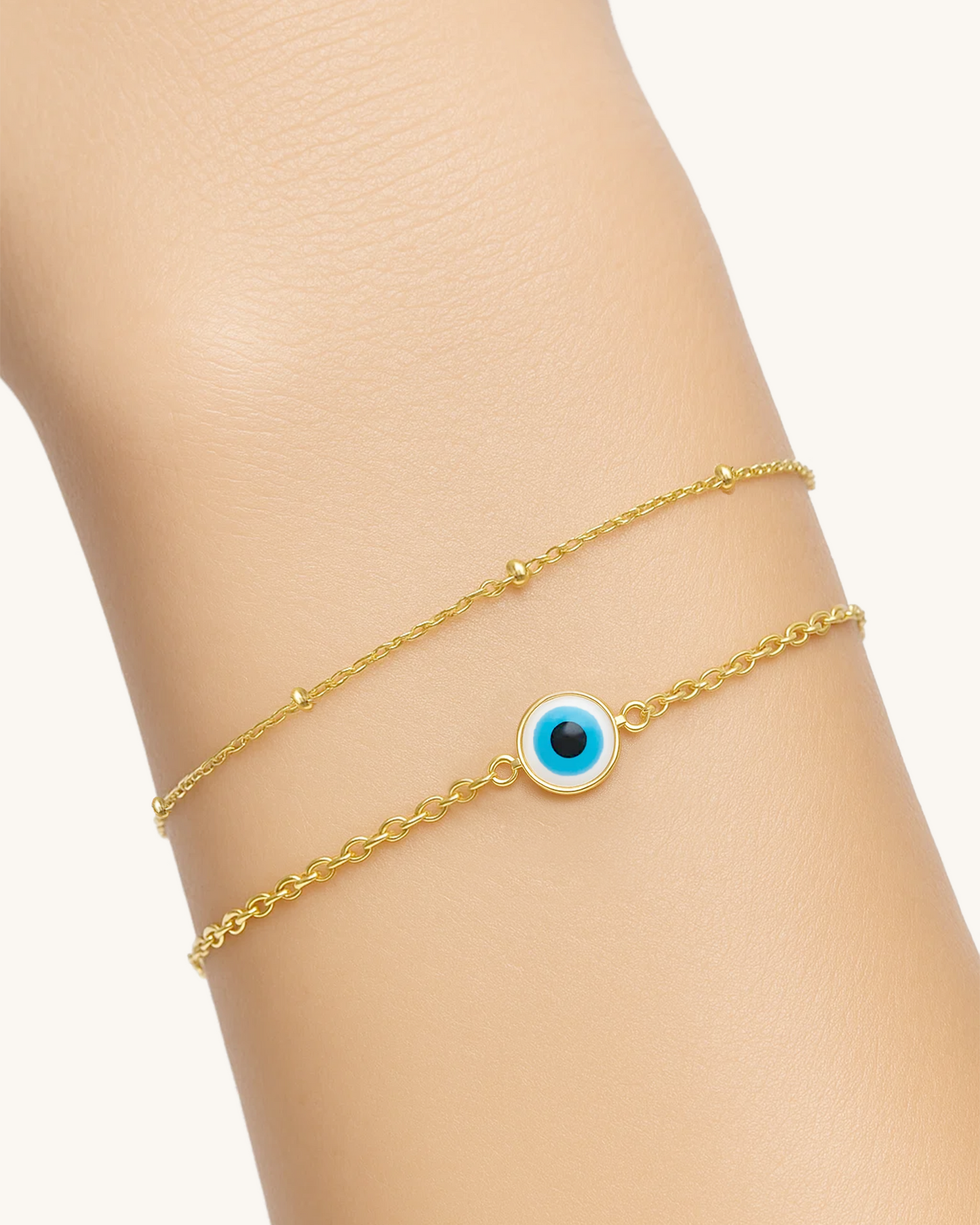LAYER EVIL EYE BRACELET