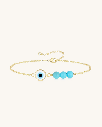 EVIL EYE CHARM BRACELET