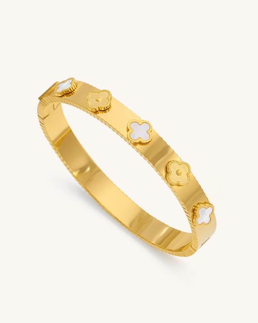ENAMEL WHITE BANGLE