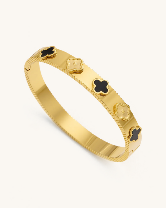 ENAMEL BLACK BANGLE