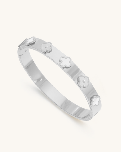 ENAMEL WHITE BANGLE