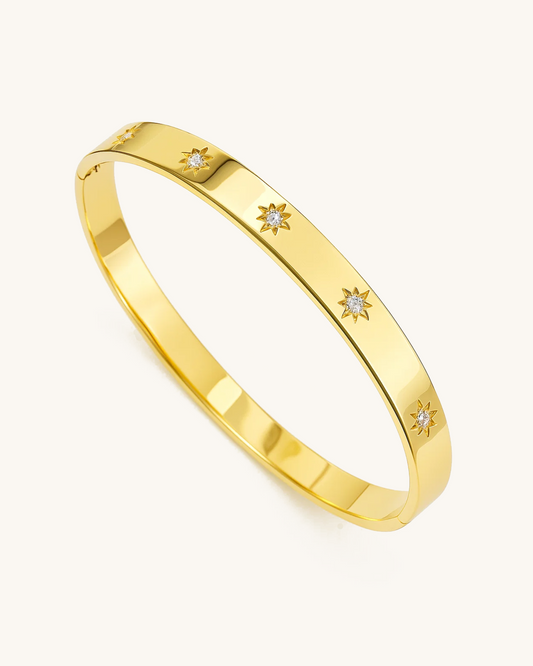 STARBURST CZ BANGLE