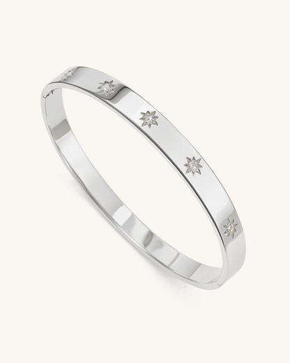 STARBURST CZ BANGLE