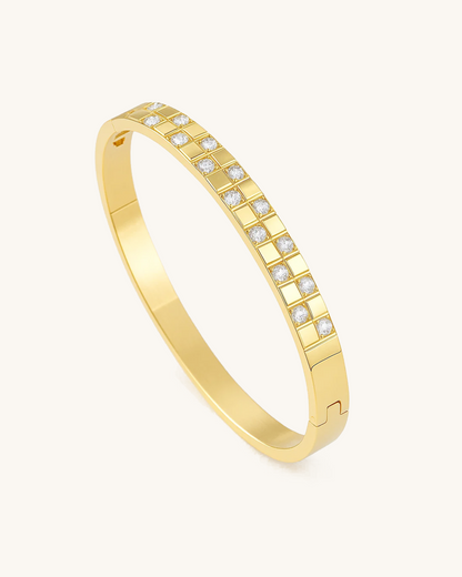 GRID CZ BANGLE