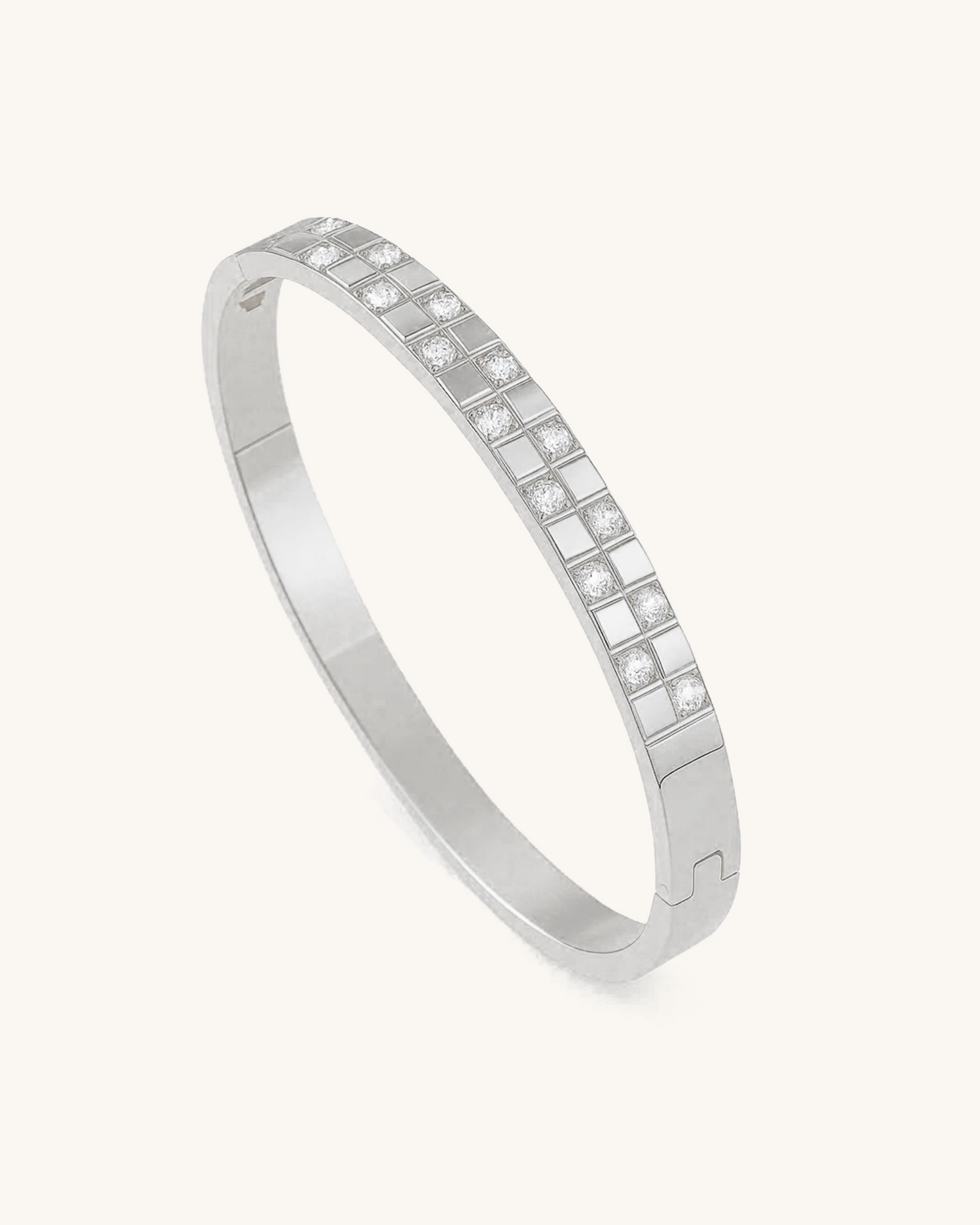 GRID CZ BANGLE