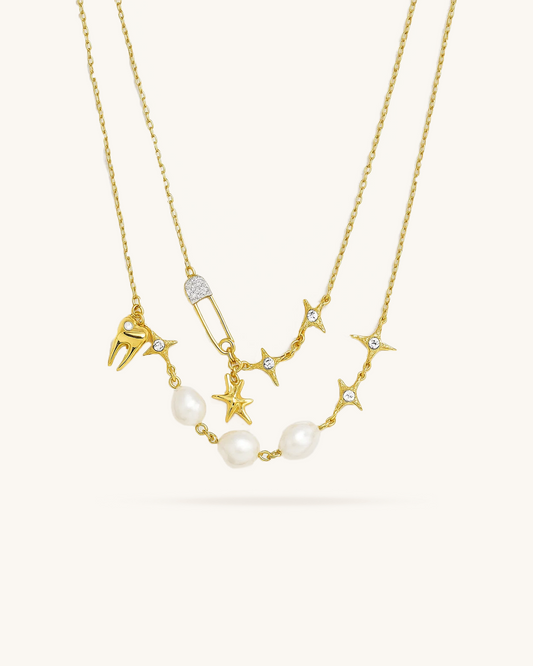 CHARM LAYERED NECKLACE