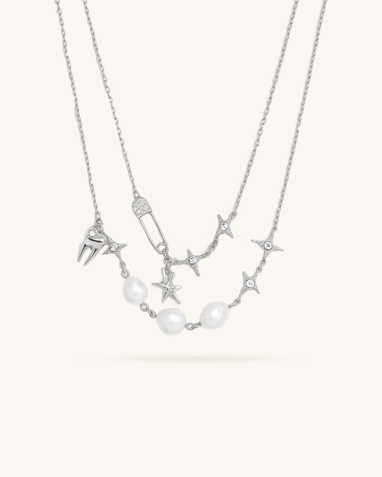 CHARM LAYERED NECKLACE