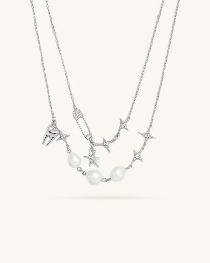 CHARM LAYERED NECKLACE